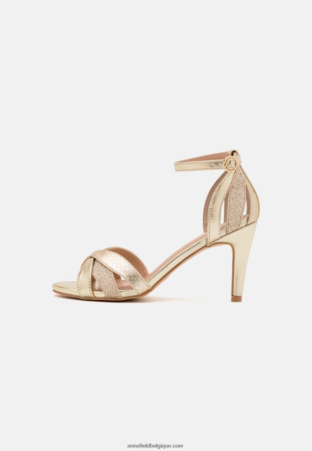 femmes sandales or Anna FieldNHH26B1441