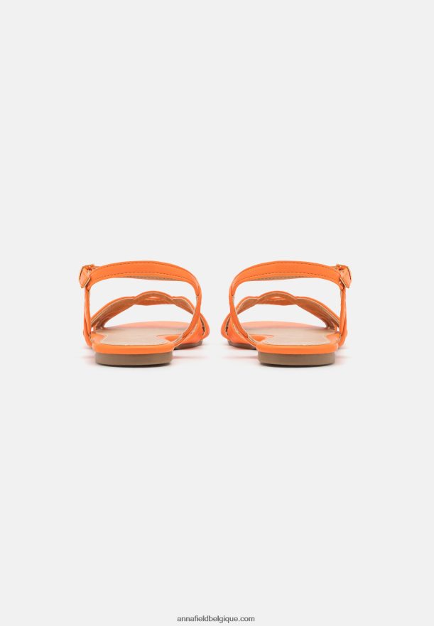 femmes sandales oranges Anna FieldNHH26B1317