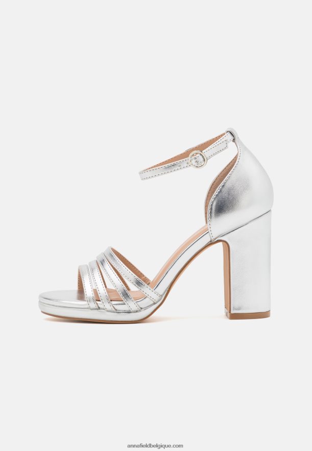 femmes sandales plateforme argent Anna FieldNHH26B1580