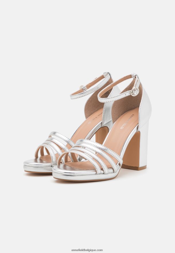 femmes sandales plateforme argent Anna FieldNHH26B1580