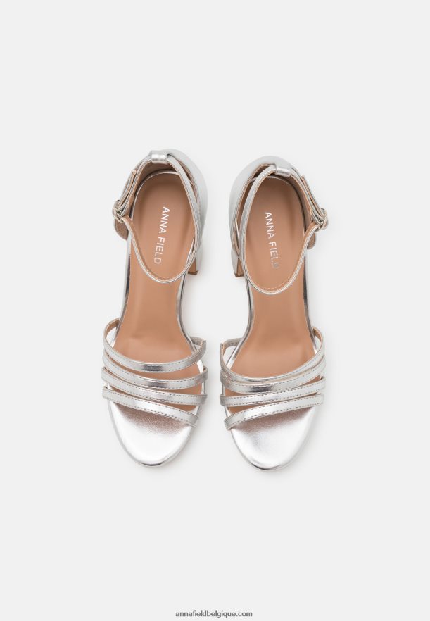 femmes sandales plateforme argent Anna FieldNHH26B1580