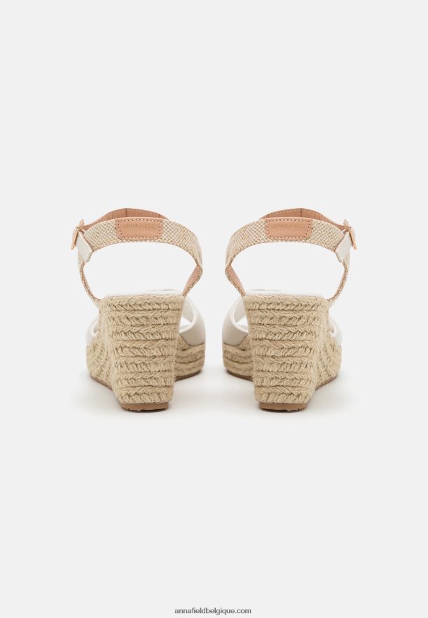 femmes sandales plateforme beige Anna FieldNHH26B1470