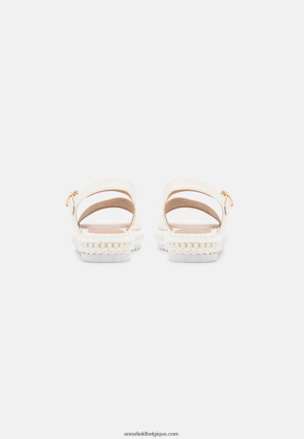 femmes sandales à plateforme blanches Anna FieldNHH26B1551