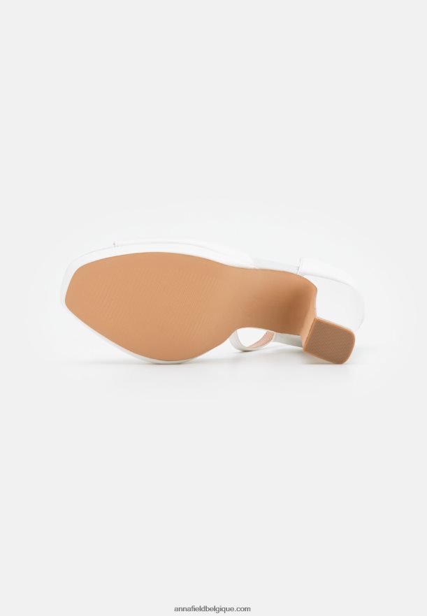 femmes sandales à plateforme blanches Anna FieldNHH26B1586