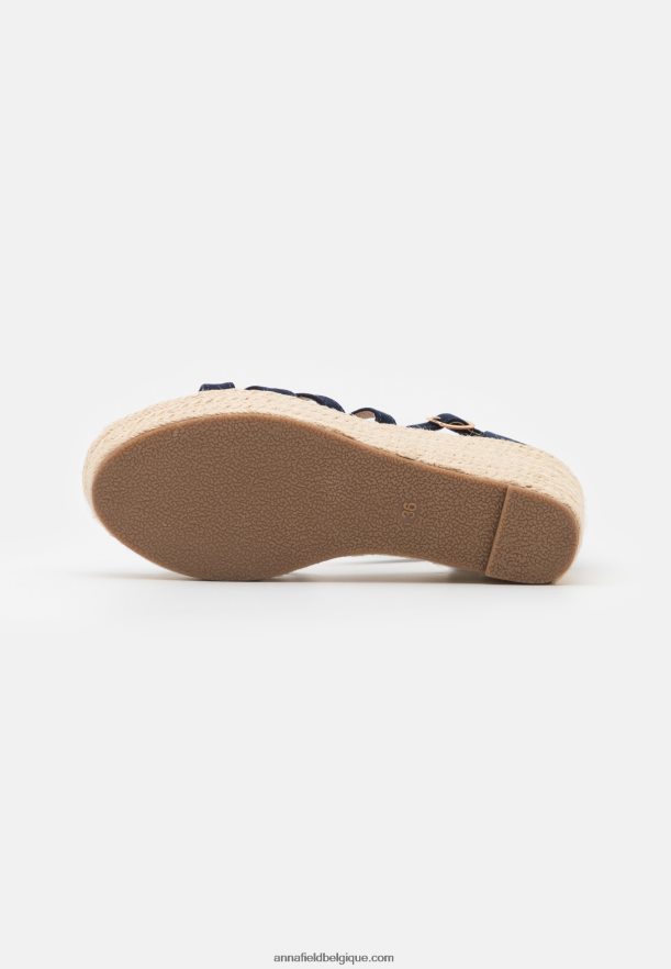 femmes sandales à plateforme bleu Anna FieldNHH26B1453