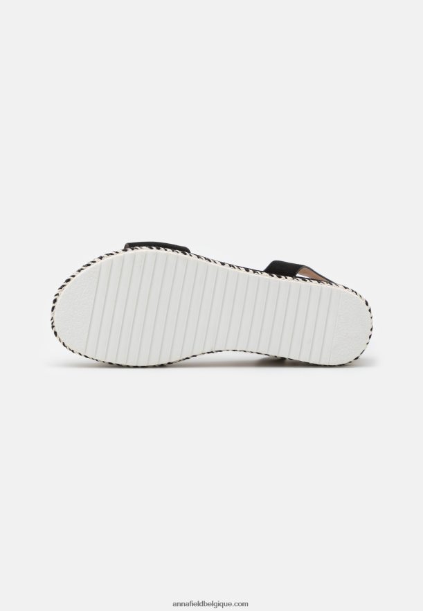 femmes sandales à plateforme noir Anna FieldNHH26B1462