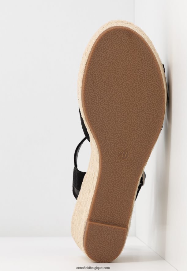 femmes sandales à plateforme noir Anna FieldNHH26B1480