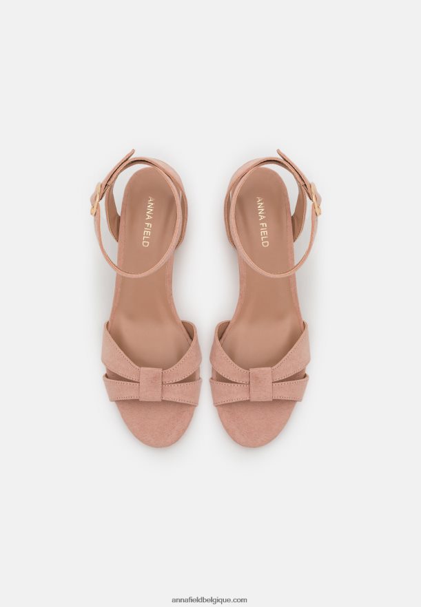 femmes sandales rose clair Anna FieldNHH26B1297