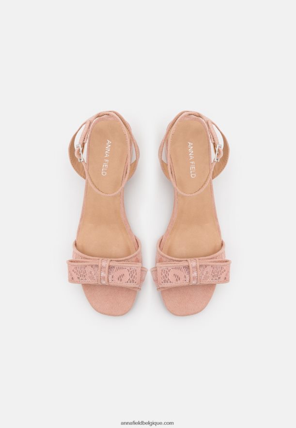 femmes sandales rose clair Anna FieldNHH26B1347