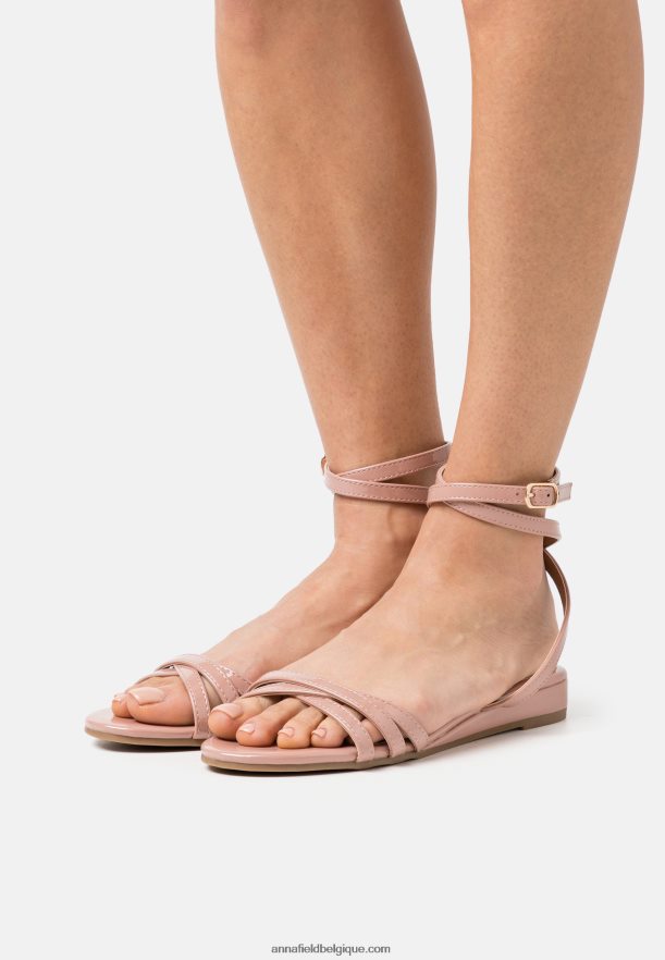 femmes sandales rose clair Anna FieldNHH26B1351