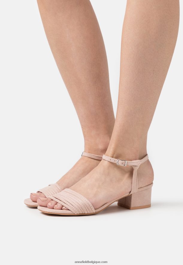 femmes sandales rose clair Anna FieldNHH26B1365