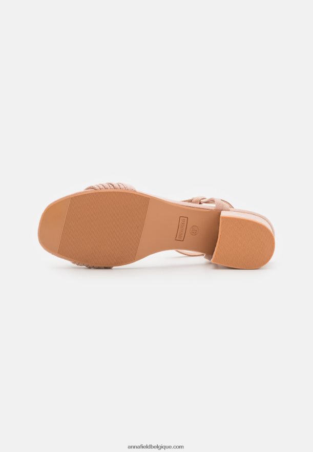 femmes sandales rose clair Anna FieldNHH26B1365