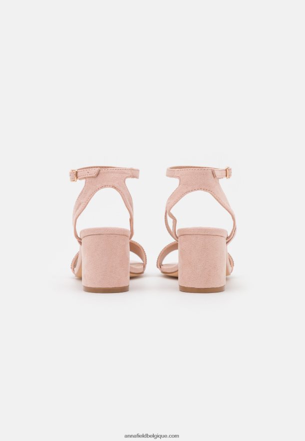 femmes sandales rose clair Anna FieldNHH26B1445