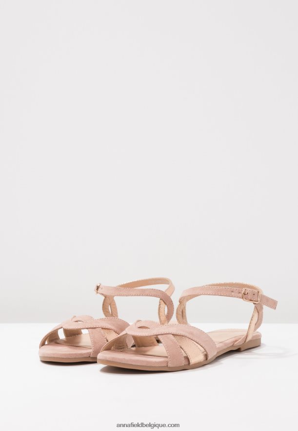 femmes sandales roses Anna FieldNHH26B1242