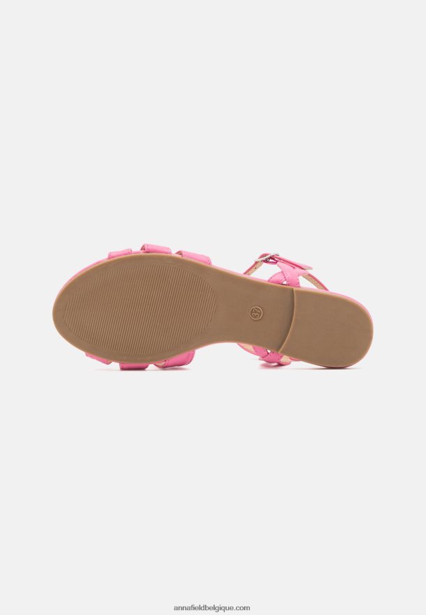 femmes sandales roses Anna FieldNHH26B1315