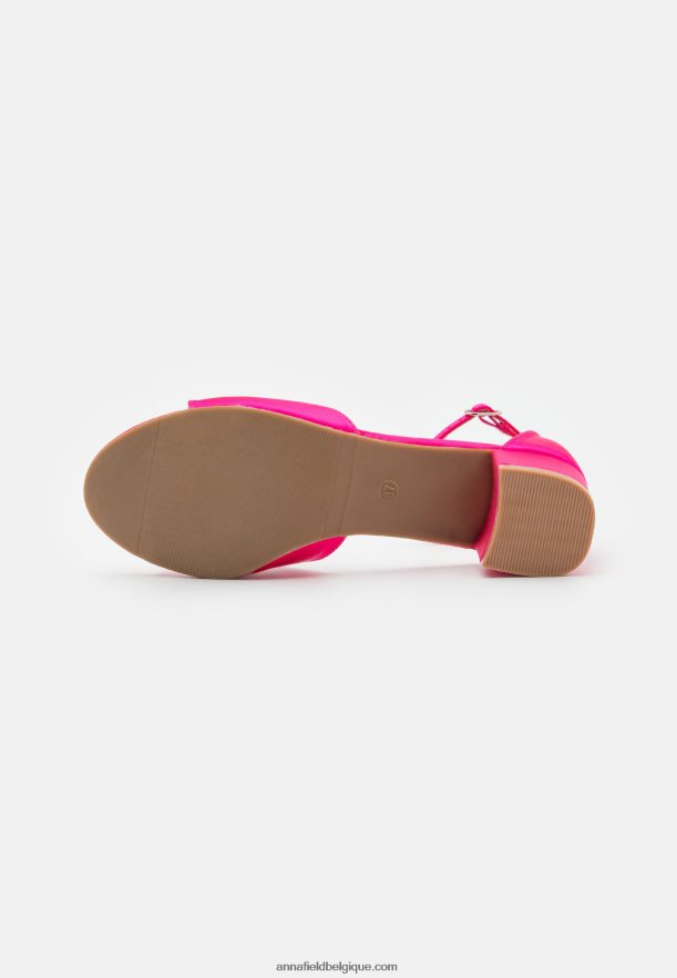femmes sandales roses Anna FieldNHH26B1419