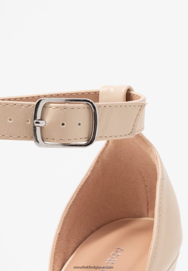 femmes sandales à talons blanc cassé Anna FieldNHH26B1557