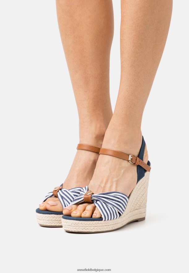 femmes sandales à talons bleu foncé Anna FieldNHH26B1491