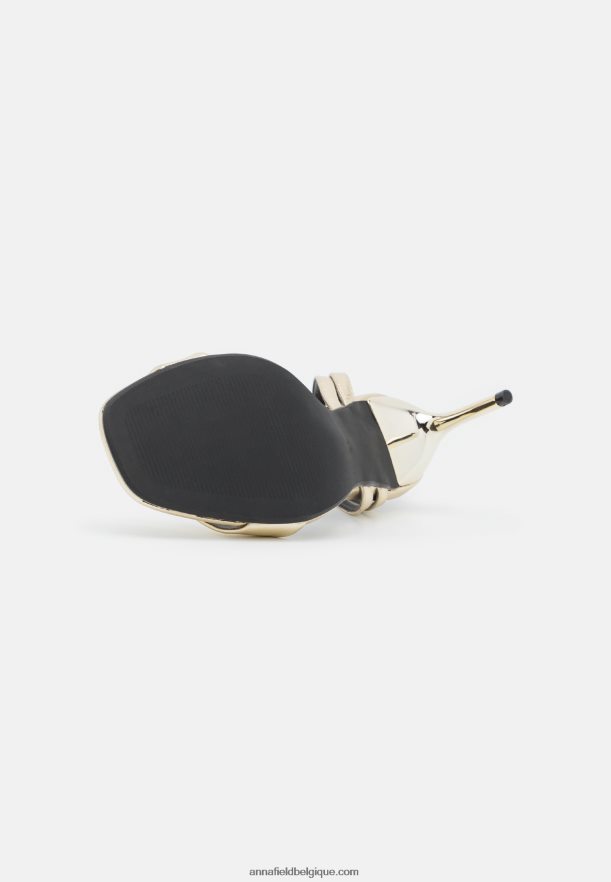 femmes sandales à talons dorés Anna FieldNHH26B1258