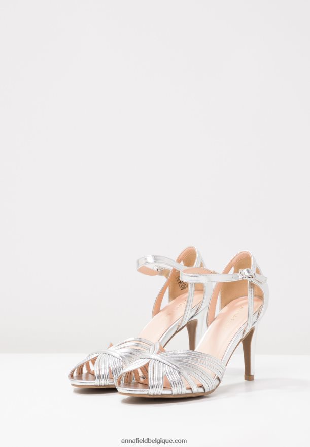femmes sandales à talons hauts argent Anna FieldNHH26B1241