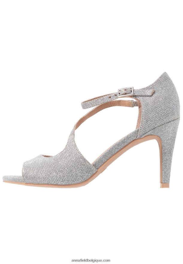 femmes sandales à talons hauts argent Anna FieldNHH26B1255