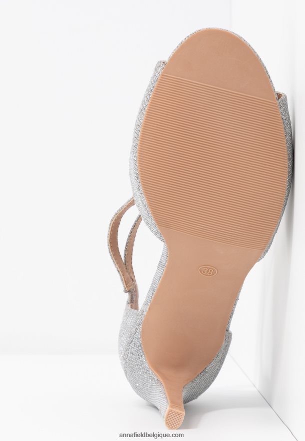 femmes sandales à talons hauts argent Anna FieldNHH26B1255