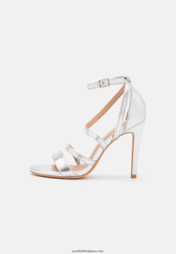 femmes sandales à talons hauts argent Anna FieldNHH26B1402