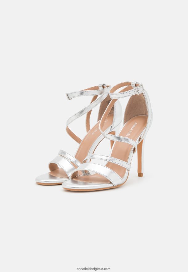 femmes sandales à talons hauts argent Anna FieldNHH26B1402