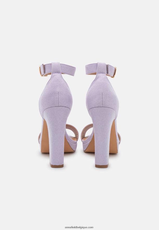 femmes sandales à talons hauts lilas Anna FieldNHH26B1574