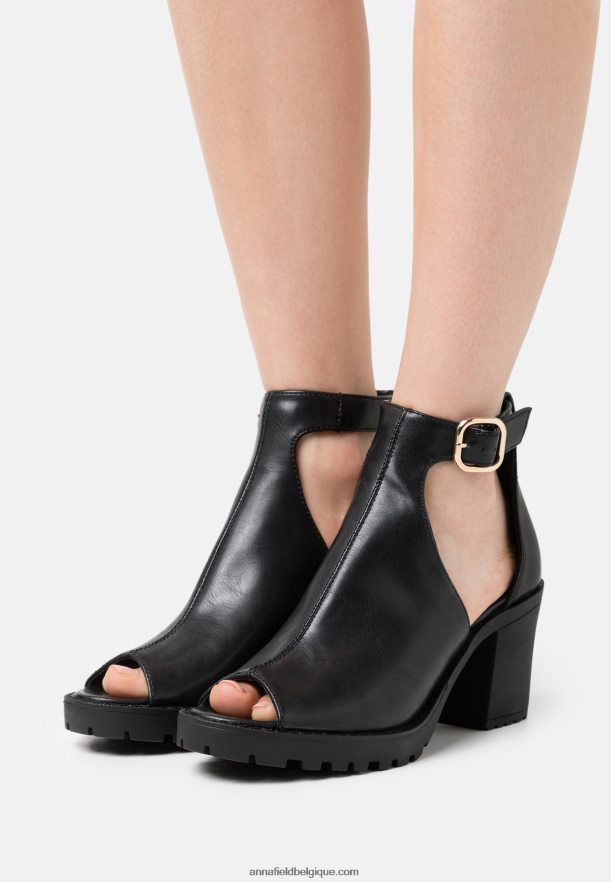 femmes sandales à talons hauts noires Anna FieldNHH26B1272