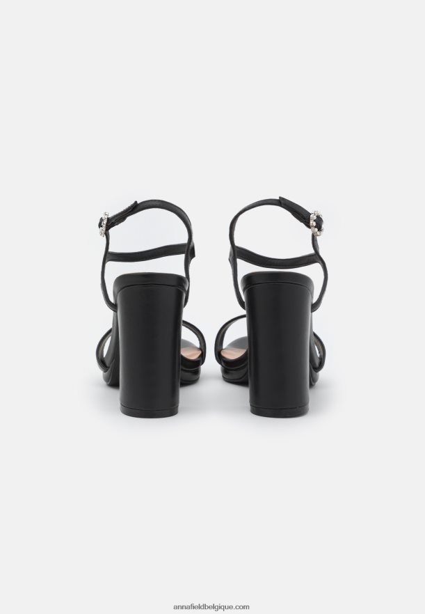 femmes sandales à talons hauts noires Anna FieldNHH26B1375
