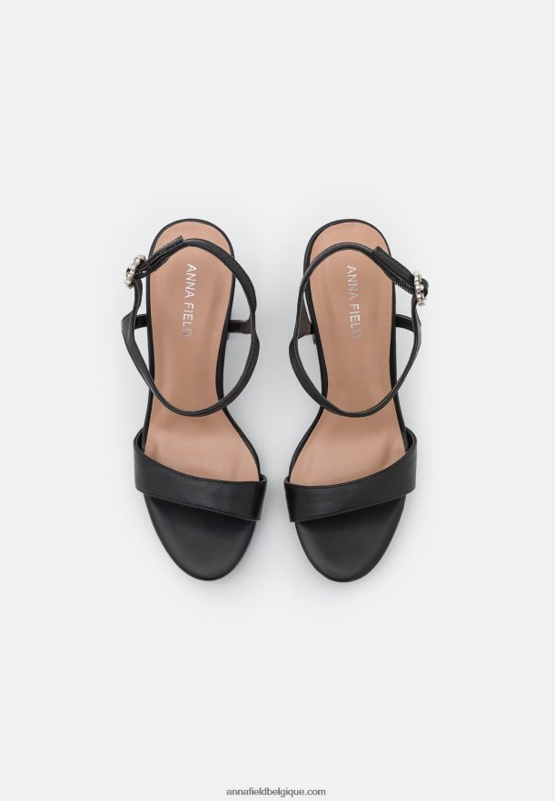 femmes sandales à talons hauts noires Anna FieldNHH26B1375