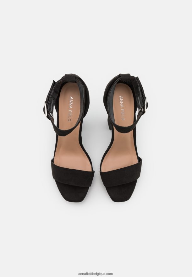 femmes sandales à talons hauts noires Anna FieldNHH26B1564