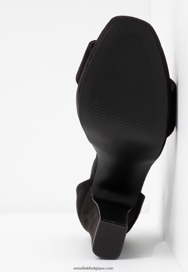 femmes sandales à talons hauts noires Anna FieldNHH26B1565