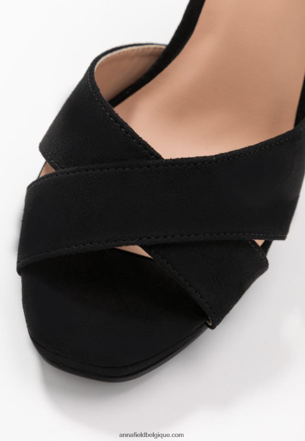 femmes sandales à talons hauts noires Anna FieldNHH26B1567