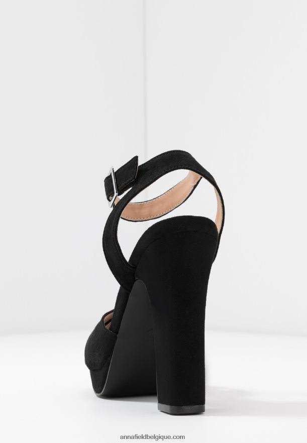 femmes sandales à talons hauts noires Anna FieldNHH26B1567