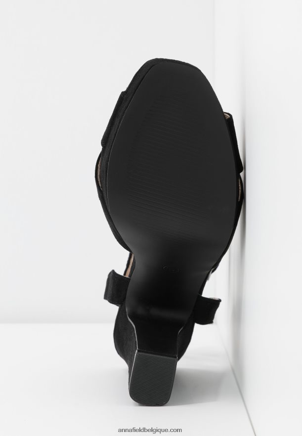 femmes sandales à talons hauts noires Anna FieldNHH26B1567