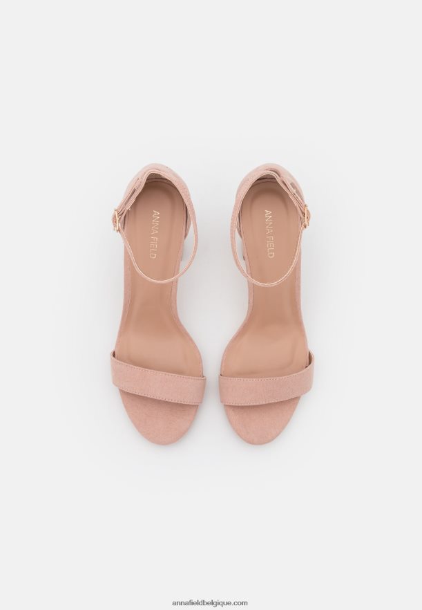 femmes sandales à talons hauts rose clair Anna FieldNHH26B1275