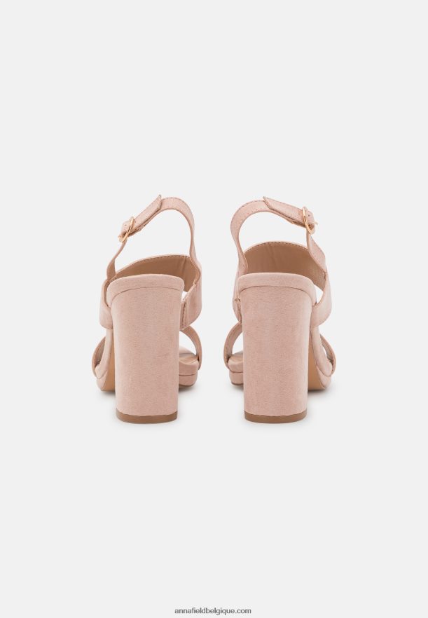 femmes sandales à talons hauts rose clair Anna FieldNHH26B1324