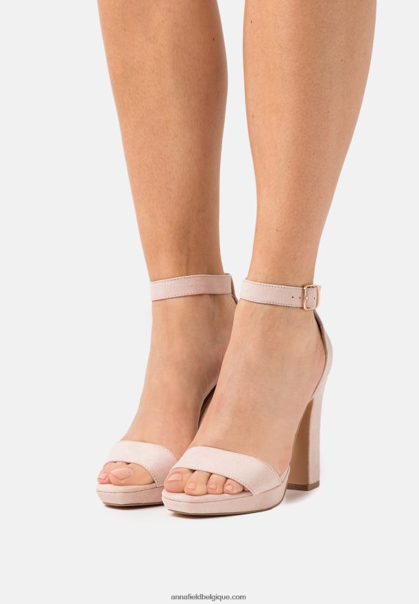 femmes sandales à talons hauts rose clair Anna FieldNHH26B1575