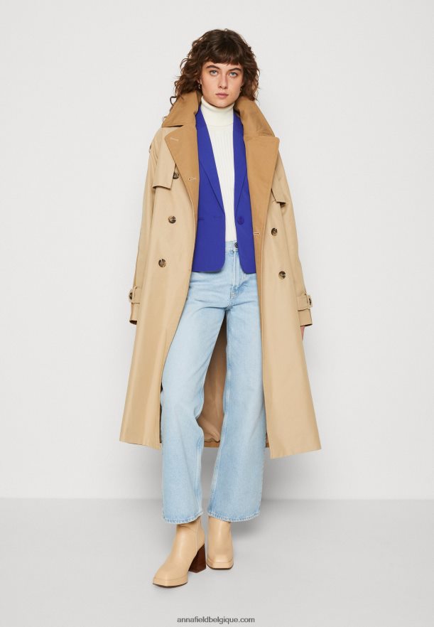 femmes blazer bleu Anna FieldNHH26B717