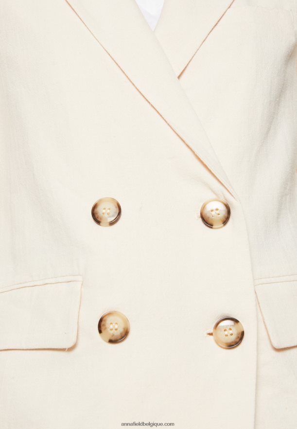 femmes manteau court beige Anna FieldNHH26B711