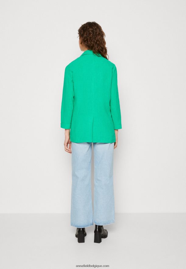 femmes manteau court vert Anna FieldNHH26B718