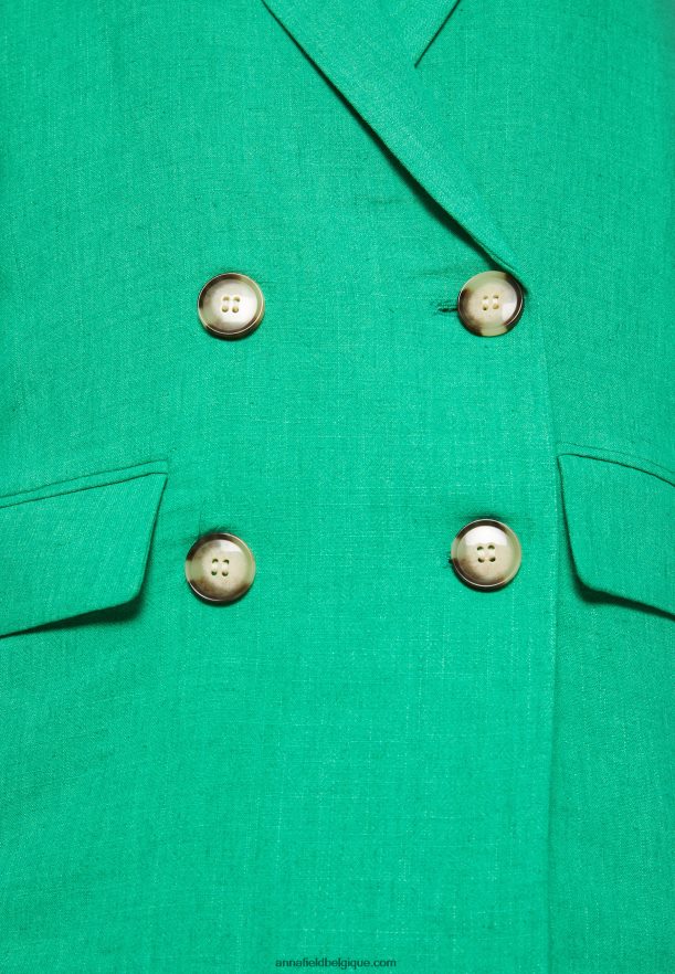 femmes manteau court vert Anna FieldNHH26B718