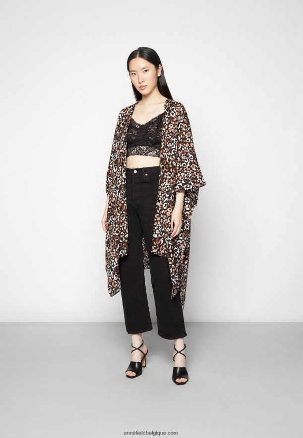 femmes cape marron/noir Anna FieldNHH26B725