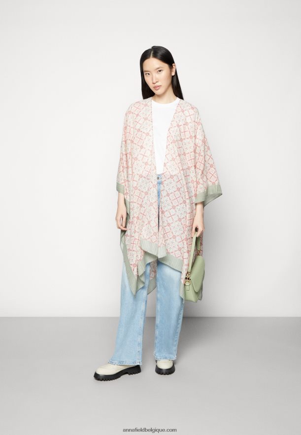 femmes cape rose Anna FieldNHH26B721