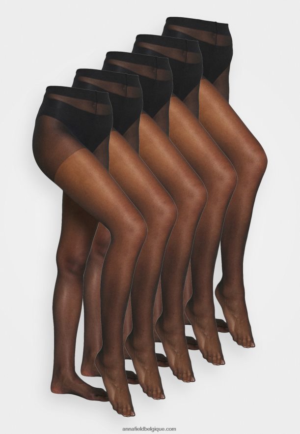 femmes 5pp collant 15 deniers noir Anna FieldNHH26B1097