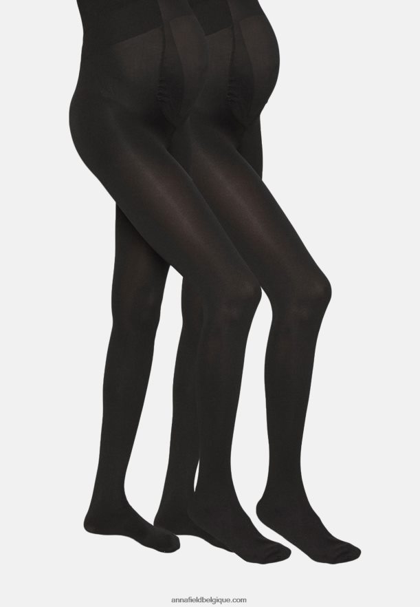 femmes Collants de maternité 2pp 100 den noir Anna FieldNHH26B1101