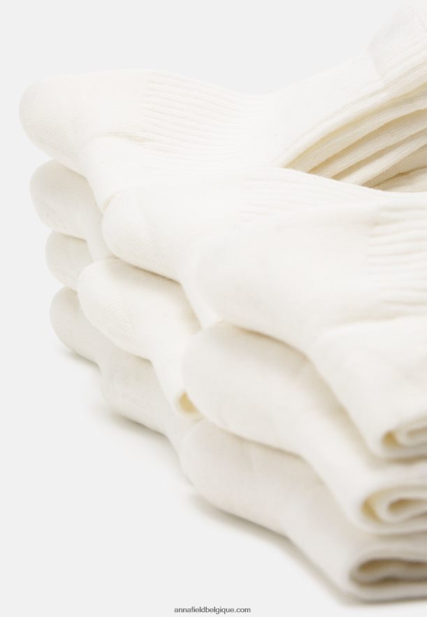 femmes Lot de 10 chaussettes blanc cassé Anna FieldNHH26B1122