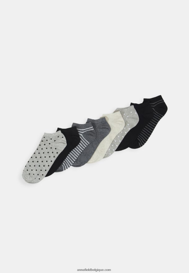 femmes socquettes grises Anna FieldNHH26B1156